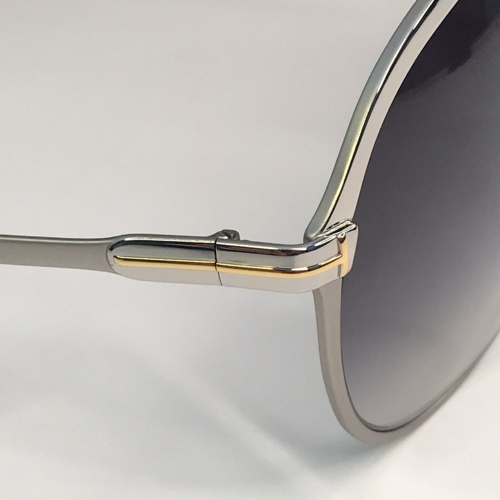Authentic- NEW TOM FORD TF1060 16B AVIATOR SUNGLASSES TOM FORD XAVIER - Picture 6 of 17